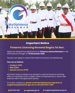 Firearms Renewal Notice 2026
